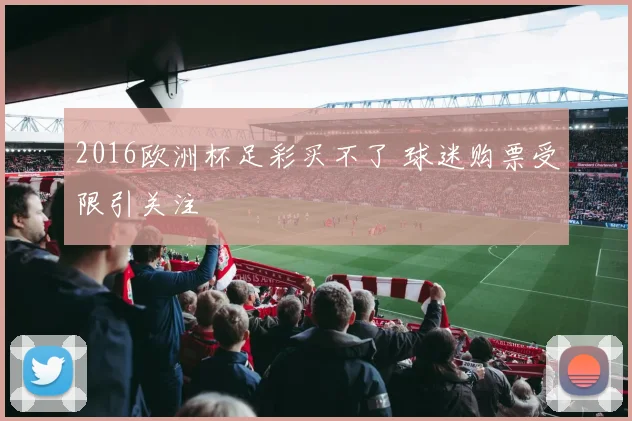 2016欧洲杯足彩买不了 球迷购票受限引关注